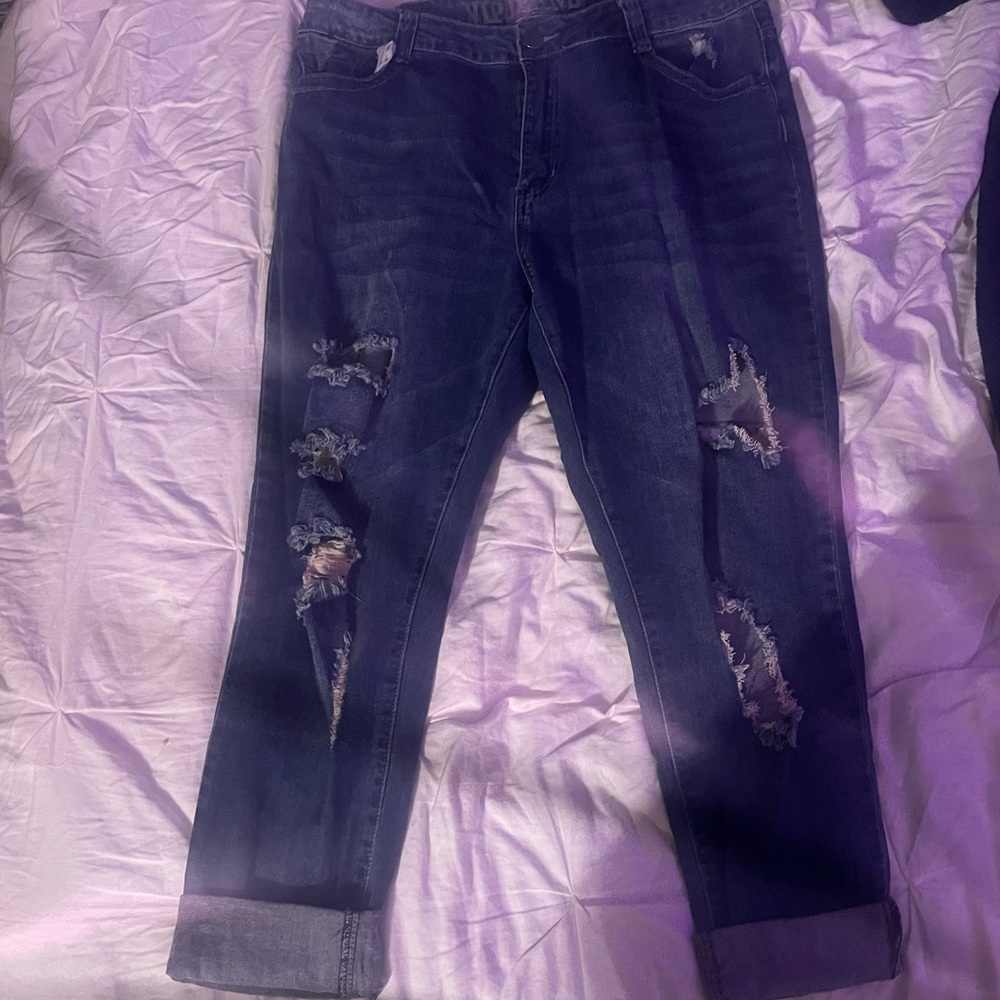 ripped jeans
